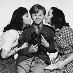 Ann Rutherford, Mickey Rooney, Kathryn Grayson in 1941’s “Andy Hardy's Private Secretary.”
